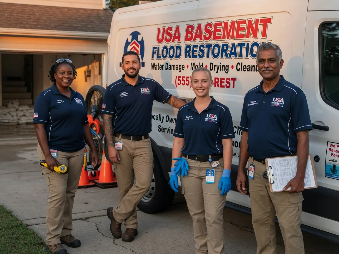 Basement Flood Cleanup company in Bradley, SD
