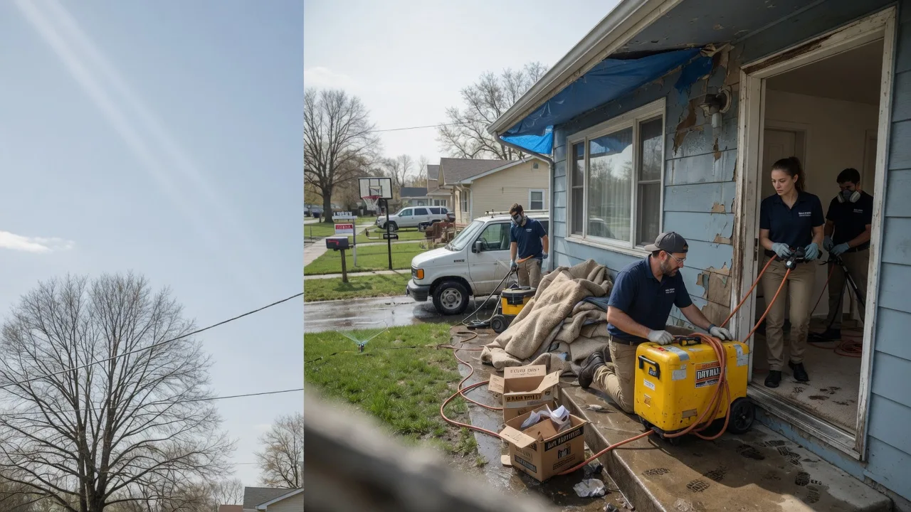 Basement Flood Cleanup in Bradley, SD near me